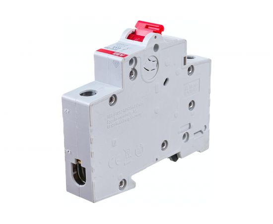 Рубильник ABB 1 полюс SHD201/63 рычаг красный 2CDD271111R0063 – изображение 3