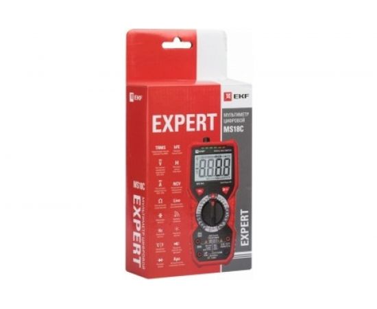 Цифровой мультиметр EKF MS18C Expert SQIn-180701-pm18C – изображение 3