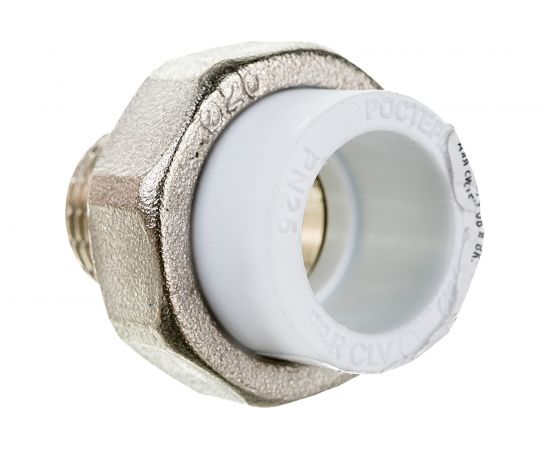 Комбинированная муфта РОСТерм РАЗ.РАСТР.ПП D20х1/2 НР – изображение 3