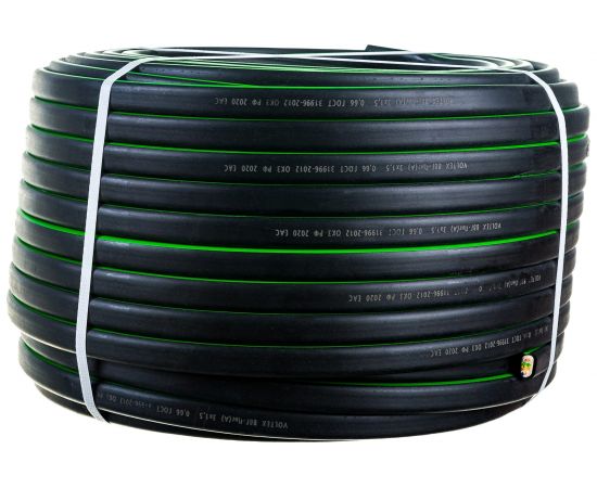 Кабель Voltex ВВГ-ПнгА 3х1.5 черный, 50м VX0185 – изображение 3