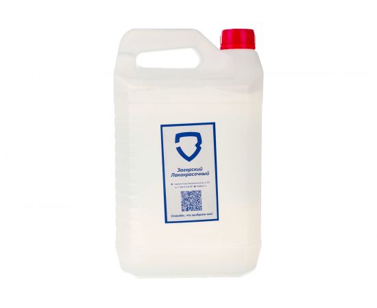 Растворитель ЗАГОРСКИЙ ЛАКОКРАСОЧНЫЙ ЗАВОД Р-5 5 л ZLK04884 – изображение 3