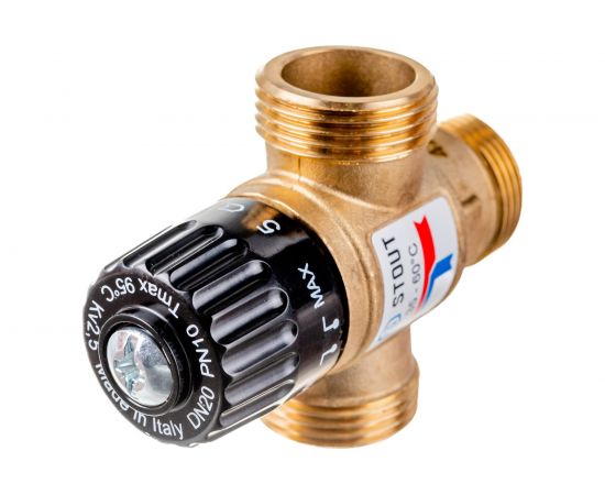 Термостатический смесительный клапан STOUT 1 SVM-0120-256025 – изображение 3