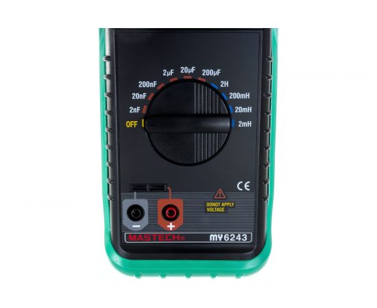 Цифровой мультиметр-измеритель емкости и индуктивности MASTECH MY6243 00-00000274 – изображение 3