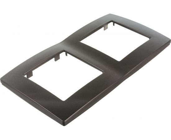 Рамка ЭРА 12-5002-13 на 2 поста, бронза Б0019371 – изображение 4