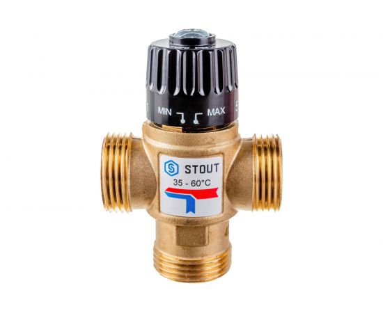 Термостатический смесительный клапан STOUT 1 SVM-0120-256025 – изображение 5