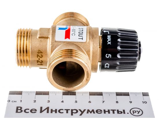 Термостатический смесительный клапан STOUT 1 SVM-0120-256025 – изображение 6