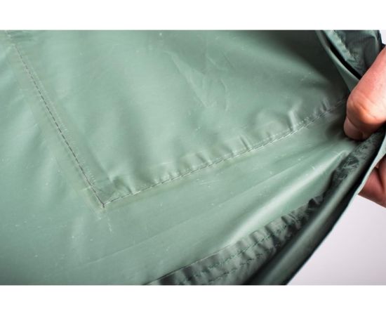 Влагозащитный плащ-дождевик БЕРТА зеленый, рост 182-188 800-64-66 – изображение 8