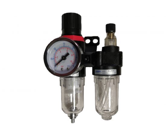 Регулятор давления+фильтр+лубрикатор AFC2000 - G1/4 (0.5-8.5 bar) ЭнергоРесурс 9910001 