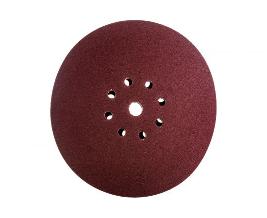 Круг шлифовальный (10 шт; 225 мм; P100; 9 отверстий) ASTECH 8800875 