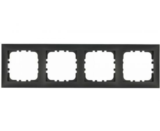 4-постовая рамка LK Studio черный бархат 864408-1 