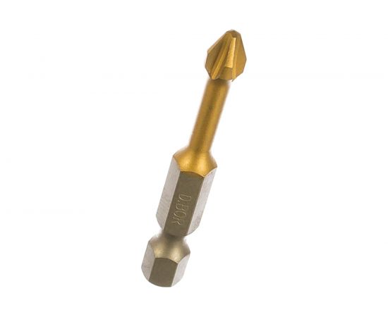 Биты фрезерованные TiN-half (10 шт; Ph2; 50 мм) D.BOR D-THT-PH02-050-010 