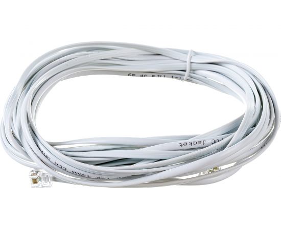 Телефонный удлинитель TDM народный 10м, белый SQ0116-0005 