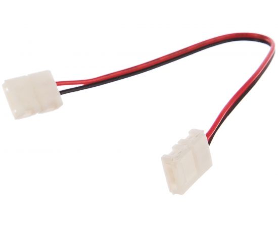Коннектор Uniel, провод для соединения светодиодных лент, 2 контакта, IP20, 1 шт, 6611 