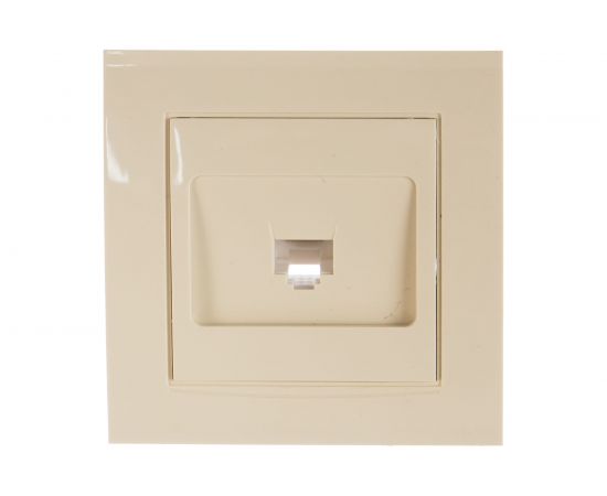 Компьютерная розетка, слоновая кость UNIVersal Бриллиант 7948820 