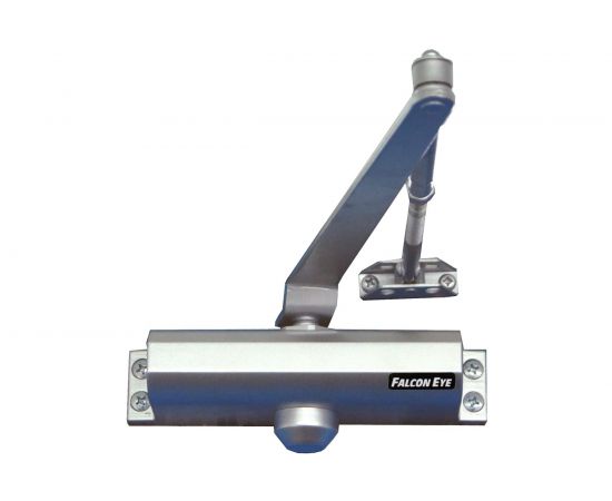 Доводчик на дверь весом 45-65 кг Falcon Eye FE-B3W Silver 