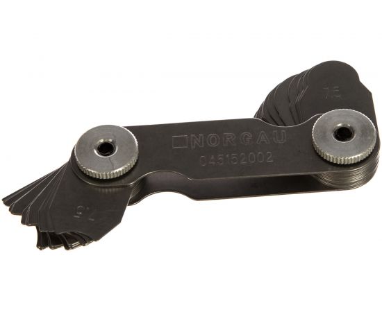 Радиусные шаблоны 16 штук NORGAU 045152002 – изображение 2