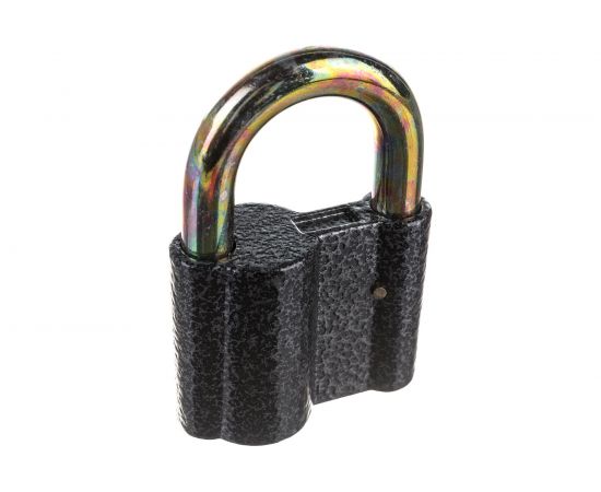 Навесной замок Bohrer СЧ-55 дужка 10 мм, 3 ключа, корпус 55 мм, с подвесом 71020551 – изображение 2