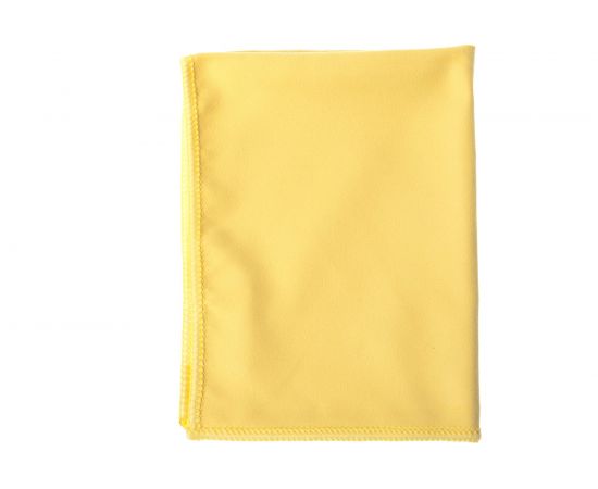Салфетка HQ Profiline, 30 х 40 см, для глянцевых поверхностей, микроволоконная, желтая, 73609 – изображение 2