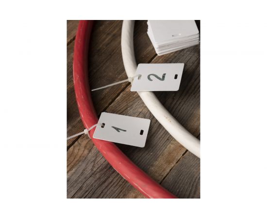 Кабельная маркировочная бирка EKF У-134, большой квадрат PROxima mt-134-bs – изображение 2