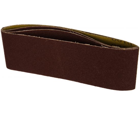 Лента шлифовальная 3 шт. (75х457 мм; Р100) АТАКА 677430 – изображение 2