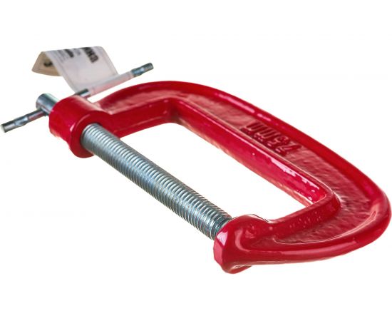 G-образная струбцина SKRAB 3 красная 25243 – изображение 2