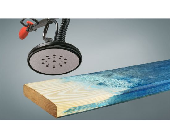 Диск абразивный шлифовальный P180, 225 мм kwb 492118 – изображение 2