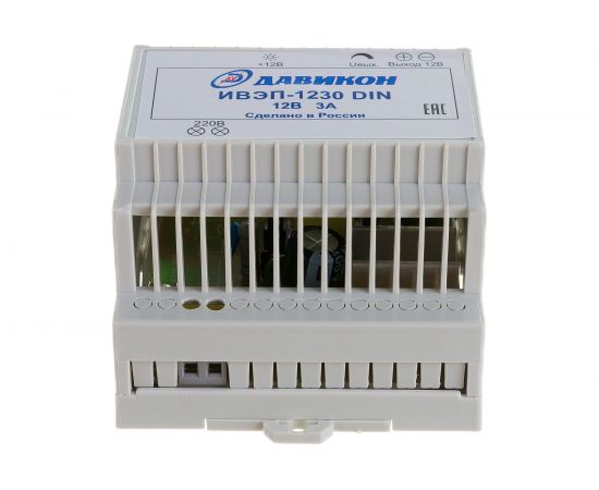 Блок питания ДAВИКОН ИВЭП-1230DIN – изображение 2