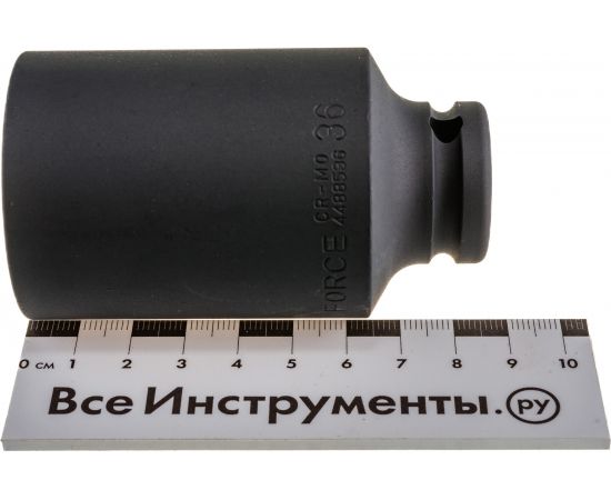 Головка 12-ти гранная удлиненная L=85 мм, 1/2"" FORCE 4488536 – изображение 3