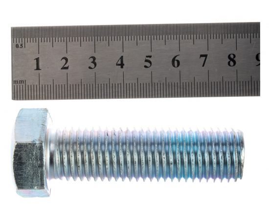 Болт ЗУБР ГОСТ 7798-70, M20 x 70 мм, 5 кг, (примерно 23 шт.) кл. пр. 5.8, оцинкованный 303080-20-070 – изображение 3