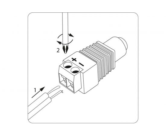 Разъем питания REXANT гнездо 2.1х5.5 с клеммной колодкой 14-0315 – изображение 3