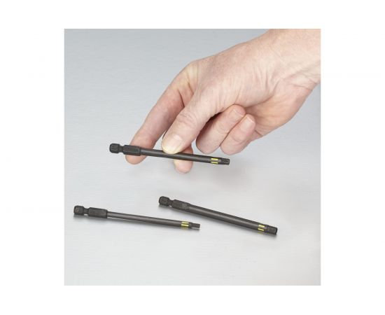 Набор бит TORSION HEX 3, 4, 5, 100 мм, 3 предмета kwb 123440 – изображение 3