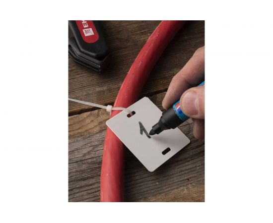 Кабельная маркировочная бирка EKF У-134, большой квадрат PROxima mt-134-bs – изображение 3