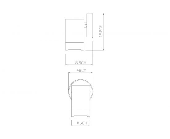Уличный светильник Arte Lamp ATLAS A3503AL-1BK – изображение 3