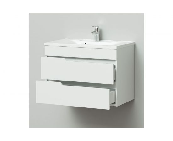 Подвесная тумба с раковиной ИТАНА Александра 75 742х445х551 24587 – изображение 4