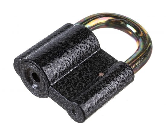 Навесной замок Bohrer СЧ-55 дужка 10 мм, 3 ключа, корпус 55 мм, с подвесом 71020551 – изображение 4