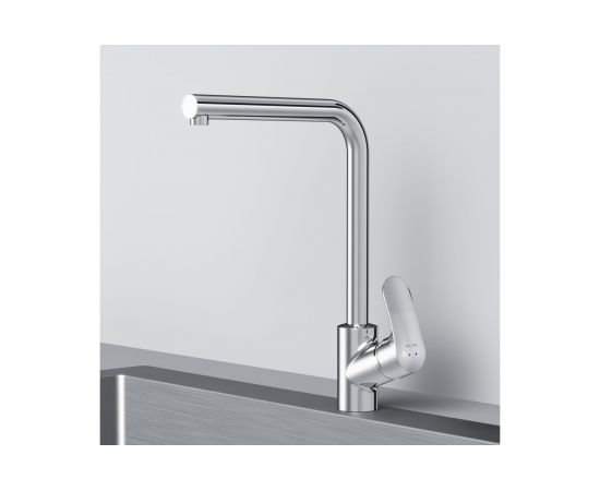 Смеситель для кухни AM.PM, Like, L-образный излив, хром, F8005000 – изображение 4