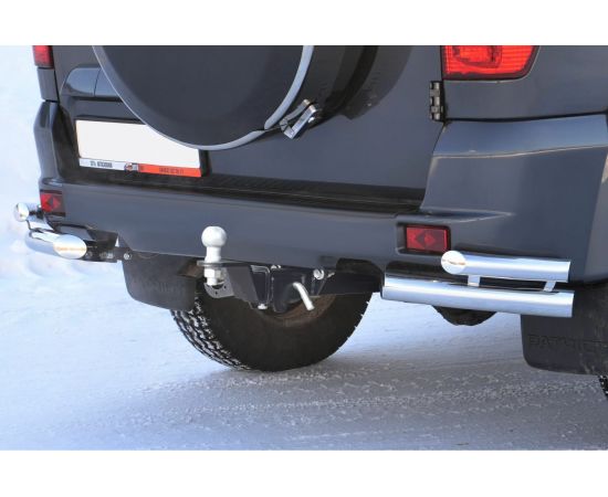 Фаркоп PT Group ТСУ со съемным квадратом, UAZ Patriot 2014-н.в. 5021501 – изображение 4