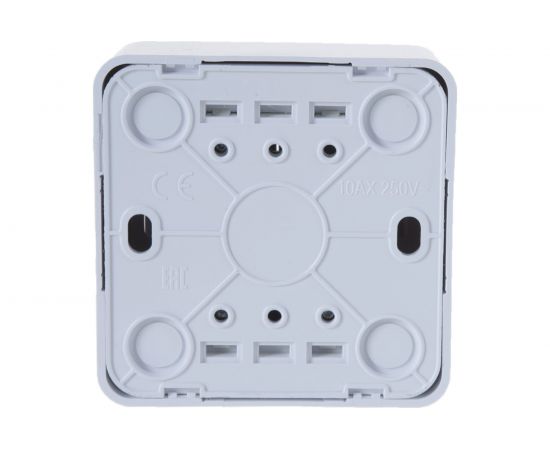 Двойной выключатель с подсветкой Lezard VIOLA белый 751-0200-112 – изображение 5