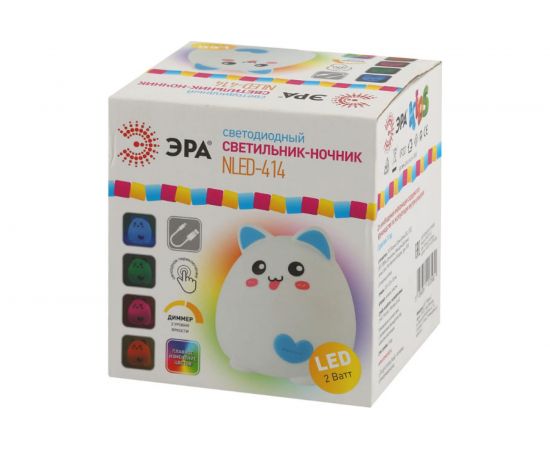 Настольный светильник ЭРА NLED4142WBU белый с синим Б0041093 – изображение 5