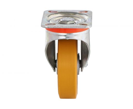 Колесо с вращающейся опорой, пластиной крепления и передним тормозом (100 мм; 250 кг) Tellure rota 656602 – изображение 7