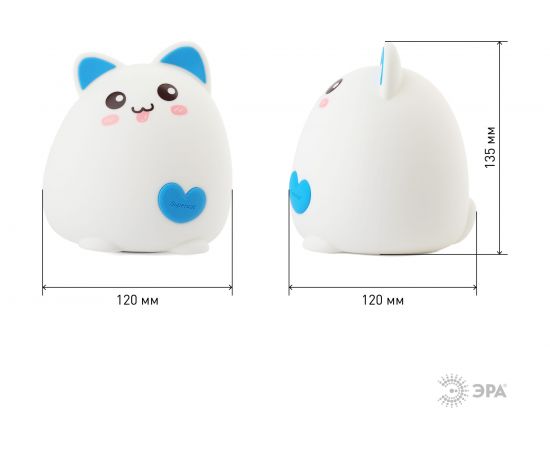 Настольный светильник ЭРА NLED4142WBU белый с синим Б0041093 – изображение 7