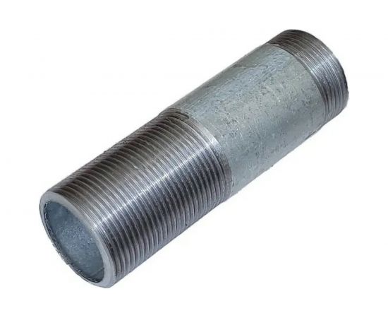 Сгон стальной ДУ-40 мм L-150 мм оцинкованный ДТРД 11400150 