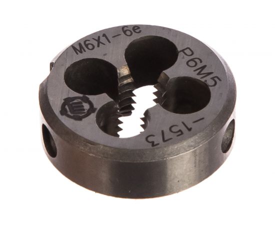 Плашка М 6 х1 Р6М5 6е ТМ Туламаш 143215 