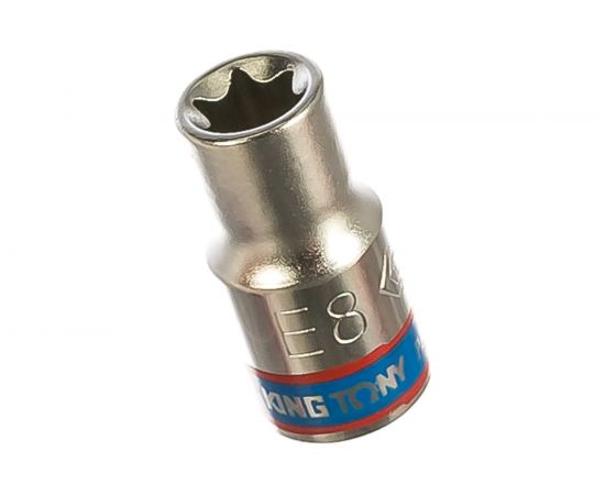 Головка торцевая TORX Е-стандарт 1/4"", E8, L = 24 мм KING TONY 237508M 