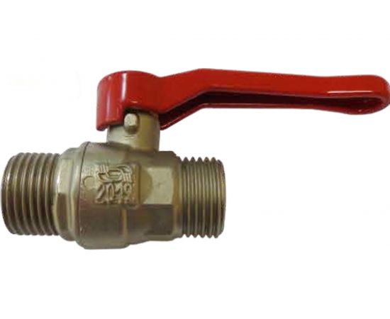Шаровой кран НЗГА КШ-20 муфтовый, латунный, вода, НхН р 00-00000417 