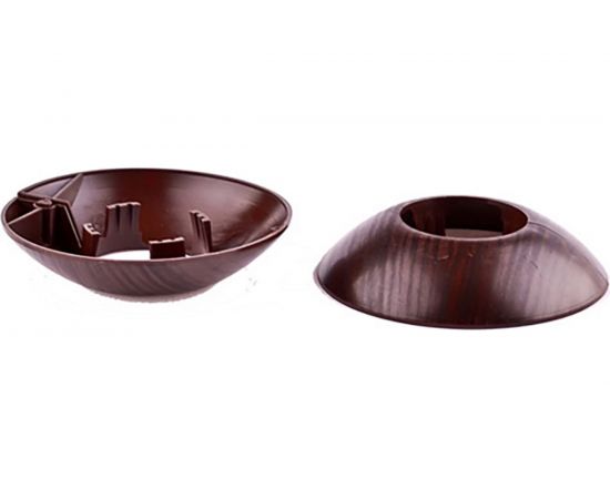 Напольные розетты GRACE (2 шт; 16 мм; венге) УТ000073451 