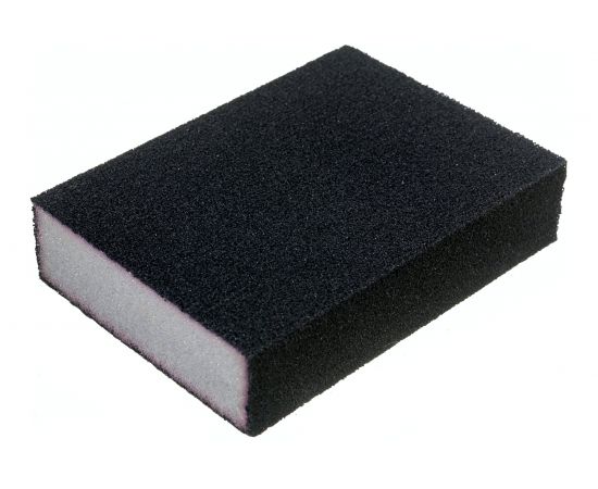 Шлифовальная губка Master Color средняя/грубая 100x70x25 мм карбид кремния 30-5304 