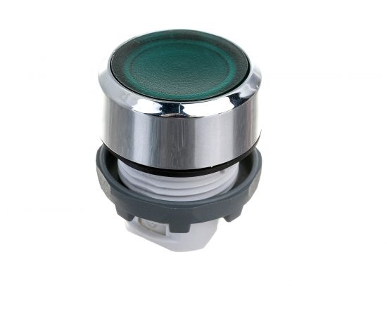 Кнопка без фиксации ABB MP1-21G зеленая, низкая с подсветкой 1SFA611100R2102 
