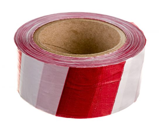 Сигнальная лента Gigant красно-белая, 50мм х 200м GIT-5 