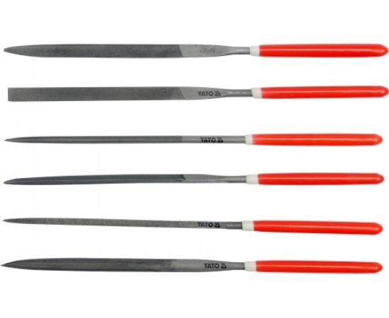 Набор надфилей YATO 140x65 мм 6пр YT-6160 